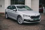 2024 Skoda Scala Hatchback 1.0 TSI 110 SE Technology 5dr in Brilliant Silver at Listers ŠKODA Coventry