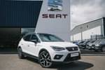 2021 SEAT Arona Hatchback Special Edition 1.0 TSI 110 FR Red Edition 5dr in White at Listers SEAT Coventry