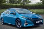 2017 Toyota Prius Hatchback 1.8 VVTi Plug-in Business Edition Plus 5dr CVT in Blue at Listers Toyota Nuneaton
