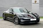 2024 Porsche Taycan Saloon 500kW Turbo 93kWh 4dr Auto in Jet Black Metallic at Porsche Centre Hull