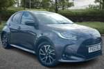 2022 Toyota Yaris Hatchback 1.5 Hybrid Design 5dr CVT in Grey at Listers Toyota Lincoln