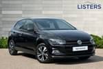 2021 Volkswagen Polo Hatchback 1.0 TSI 95 Match 5dr in Deep Black at Listers Volkswagen Loughborough