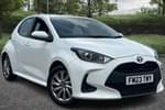 2023 Toyota Yaris Hatchback 1.5 Hybrid Icon 5dr CVT in White at Listers Toyota Coventry