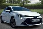 2023 Toyota Corolla Hatchback 1.8 Hybrid Design 5dr CVT in White at Listers Toyota Coventry