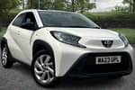 2023 Toyota Aygo X Hatchback 1.0 VVT-i Pure 5dr in White at Listers Toyota Coventry