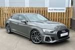 2023 Audi A5 Diesel Sportback 35 TDI S Line 5dr S Tronic in Chronos grey, metallic at Worcester Audi