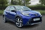 2022 Toyota Aygo X Hatchback 1.0 VVT-i Exclusive 5dr in Blue at Listers Toyota Stratford-upon-Avon