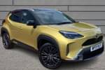 2022 Toyota Yaris Cross Estate 1.5 Hybrid Dynamic 5dr CVT in Yellow at Listers Toyota Bristol (South)