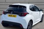 Image two of this 2021 Toyota Yaris Hatchback 1.5 Hybrid Design 5dr CVT in Pure White at Listers Toyota Bristol (North)