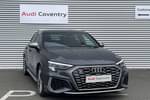 2023 Audi A3 Sportback S3 TFSI Quattro 5dr S Tronic in Daytona grey, pearl effect at Coventry Audi
