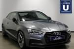2019 Audi A5 Coupe 35 TFSI Black Edition 2dr S Tronic in Metallic - Monsoon grey at Listers U Hereford