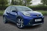 2023 Toyota Aygo X Hatchback 1.0 VVT-i Exclusive 5dr in Blue at Listers Toyota Stratford-upon-Avon