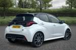 Image two of this 2023 Toyota Yaris Hatchback 1.5 Hybrid GR Sport 5dr CVT (Bi-tone) in White at Listers Toyota Stratford-upon-Avon