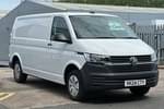 2024 Volkswagen Transporter T30 LWB Diesel 2.0 TDI 110 Startline Van in Candy White at Listers Volkswagen Van Centre Worcestershire