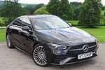 2023 Mercedes-Benz CLA Diesel Coupe 220d AMG Line Premium 4dr Tip Auto in Cosmos Black Metallic at Mercedes-Benz of Grimsby