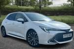 2023 Toyota Corolla Hatchback 1.8 Hybrid Design 5dr CVT (Panoramic Roof) in White at Listers Toyota Lincoln