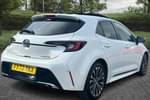 Image two of this 2023 Toyota Corolla Hatchback 1.8 Hybrid Design 5dr CVT (Panoramic Roof) in White at Listers Toyota Lincoln