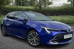 2023 Toyota Corolla Hatchback 1.8 Hybrid Design 5dr CVT (Panoramic Roof) in Blue at Listers Toyota Lincoln