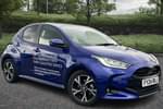 2024 Toyota Yaris Hatchback 1.5 Hybrid Design 5dr CVT in Blue at Listers Toyota Lincoln