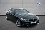 2017 BMW 4 Series Gran Coupe 420i xDrive M Sport 5dr Auto (Professional Media) in Black Sapphire metallic paint at Listers Boston (BMW)