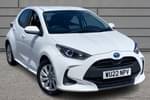 2022 Toyota Yaris Hatchback 1.5 Hybrid Icon 5dr CVT in Pure White at Listers Toyota Bristol (North)