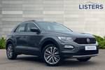 2021 Volkswagen T-Roc Hatchback 1.5 TSI EVO SE 5dr DSG in Indium Grey at Listers Volkswagen Loughborough