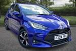 2024 Toyota Yaris Hatchback 1.5 Hybrid Design 5dr CVT in Blue at Listers Toyota Boston