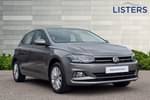 2020 Volkswagen Polo Hatchback 1.0 TSI 110 SEL 5dr DSG in Limestone Grey at Listers Volkswagen Loughborough