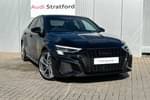 2021 Audi A3 Saloon Special Editions 35 TDI Edition 1 4dr S Tronic in Mythos Black Metallic at Stratford Audi