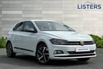 2021 Volkswagen Polo Hatchback 1.0 TSI 95 Beats 5dr in Pure White at Listers Volkswagen Worcester