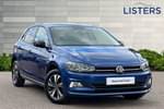 2021 Volkswagen Polo Hatchback 1.0 TSI 95 Match 5dr in Reef Blue at Listers Volkswagen Loughborough