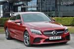 2019 Mercedes-Benz C Class Diesel Saloon C220d AMG Line Edition Premium 4dr 9G-Tronic in designo hyacinth red metallic at Mercedes-Benz of Lincoln