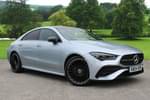 2024 Mercedes-Benz CLA Diesel Coupe 220d AMG Line Premium Plus 4dr Tip Auto in high-tech silver at Mercedes-Benz of Grimsby