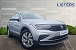 2021 Volkswagen Tiguan Estate 1.5 TSI 150 Life 5dr in Reflex silver at Listers Volkswagen Coventry