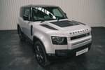 2022 Land Rover Defender Diesel Estate 3.0 D250 X-Dynamic HSE 90 3dr Auto in Hakuba Silver at Listers Land Rover Solihull