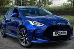 2021 Toyota Yaris Hatchback 1.5 Hybrid Design 5dr CVT in Blue at Listers Toyota Coventry