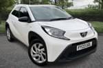 2023 Toyota Aygo X Hatchback 1.0 VVT-i Pure 5dr in White at Listers Toyota Boston