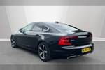 Image two of this 2018 Volvo S90 Diesel Saloon 2.0 D4 R DESIGN 4dr Geartronic in 717 Onyx Black at Listers Worcester - Volvo Cars