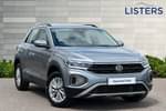 2023 Volkswagen T-Roc Hatchback 1.5 TSI EVO Life 5dr DSG in Pyrite Silver at Listers Volkswagen Loughborough