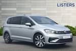2018 Volkswagen Touran Estate 1.4 TSI R-Line 5dr in Reflex silver at Listers Volkswagen Stratford-upon-Avon