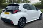 Image two of this 2022 Toyota Yaris Hatchback 1.5 Hybrid Design 5dr CVT in White at Listers Toyota Lincoln