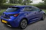 Image two of this 2023 Toyota Corolla Hatchback 1.8 Hybrid Design 5dr CVT (Panoramic Roof) in Blue at Listers Toyota Grantham