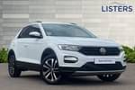2021 Volkswagen T-Roc Hatchback Special Editions 1.5 TSI EVO United 5dr DSG in Pure White at Listers Volkswagen Loughborough