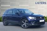 2018 Volkswagen Tiguan Estate 1.4 TSI 125 SE Nav 5dr in Atlantic Blue at Listers Volkswagen Stratford-upon-Avon