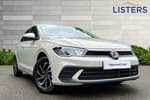 2023 Volkswagen Polo Hatchback 1.0 TSI Life 5dr in Ascot Grey at Listers Volkswagen Coventry