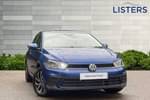 2022 Volkswagen Polo Hatchback 1.0 TSI Life 5dr in Reef Blue Metallic at Listers Volkswagen Coventry