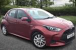 2021 Toyota Yaris Hatchback 1.5 Hybrid Icon 5dr CVT in Red at Listers Toyota Nuneaton