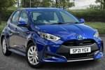 2021 Toyota Yaris Hatchback 1.5 Hybrid Icon 5dr CVT in Blue at Listers Toyota Nuneaton