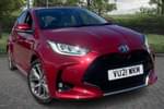 2021 Toyota Yaris Hatchback 1.5 Hybrid Excel 5dr CVT in Red at Listers Toyota Coventry