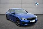 2021 BMW 3 Series Saloon 320i M Sport 4dr Step Auto in Portimao Blue at Listers Boston (BMW)